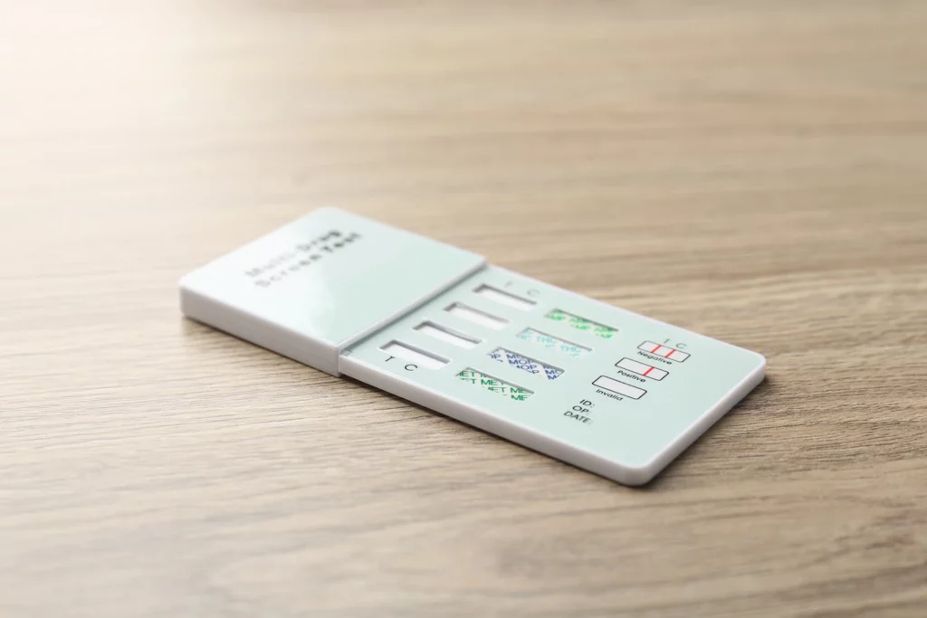 Image of five panel drug test supplied by TestWise.